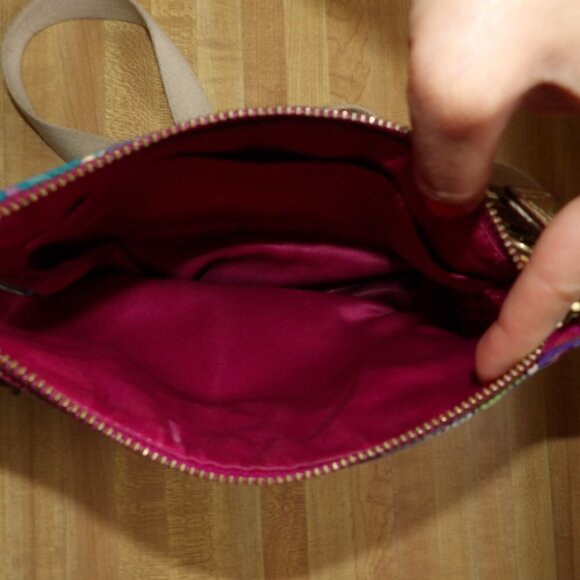 Fun Coach Bag, Authentic Poppy 1941 Collection Bag, Bright multi-colored - Picture 7 of 15